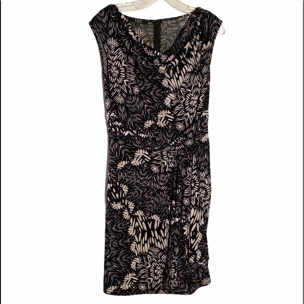 Alex Marie Abstract Print Dress Size M